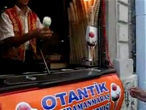 Un magicien des crêmes glacées