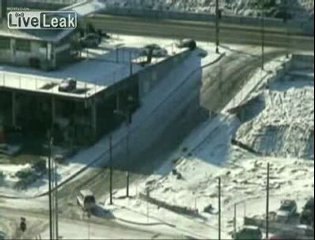 Les joies de la conduite sur glace