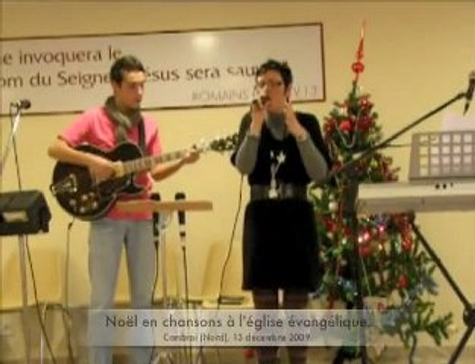 Noël à l'église évangélique de Cambrai