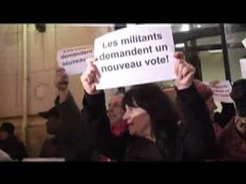 Parti Socialiste : concert de couacs à la Mutualité