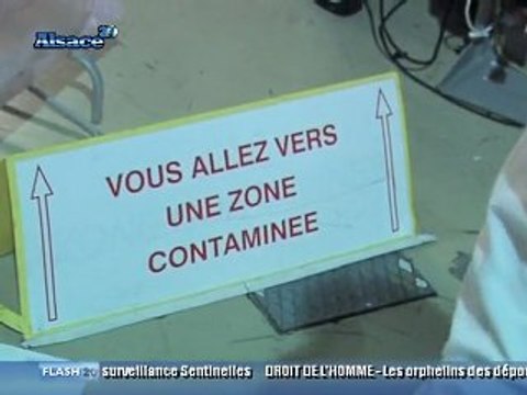 Visite décennale à la centrale nucléaire de Fessenheim