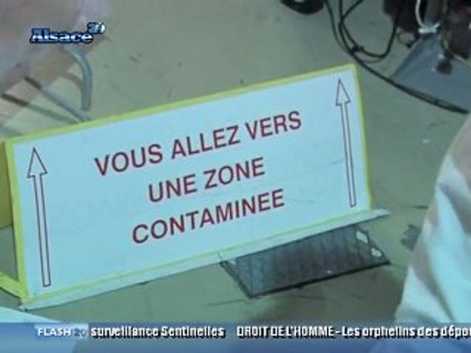 Visite décennale à la centrale nucléaire de Fessenheim