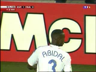 But de Zizou (contre l'Espagne) - 2006