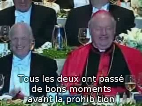 Echange de plaisanteries entre McCain et Obama