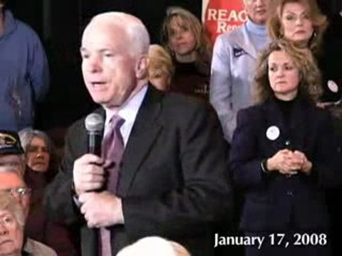 McCain : 'les fondamentaux de notre économie sont solides'