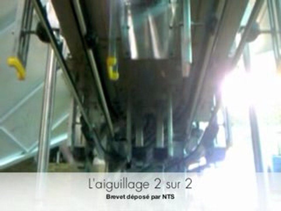 Convoyeur air bouteilles aiguillage : www.ntsgroupe.com