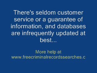 The Truth about Free Criminal Records Searches