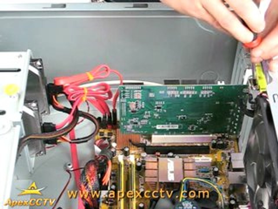 Installing an AVerMedia DVR Card into a PC Based DVR