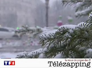 下载视频: Télézapping : Il neige, il neige, il neige