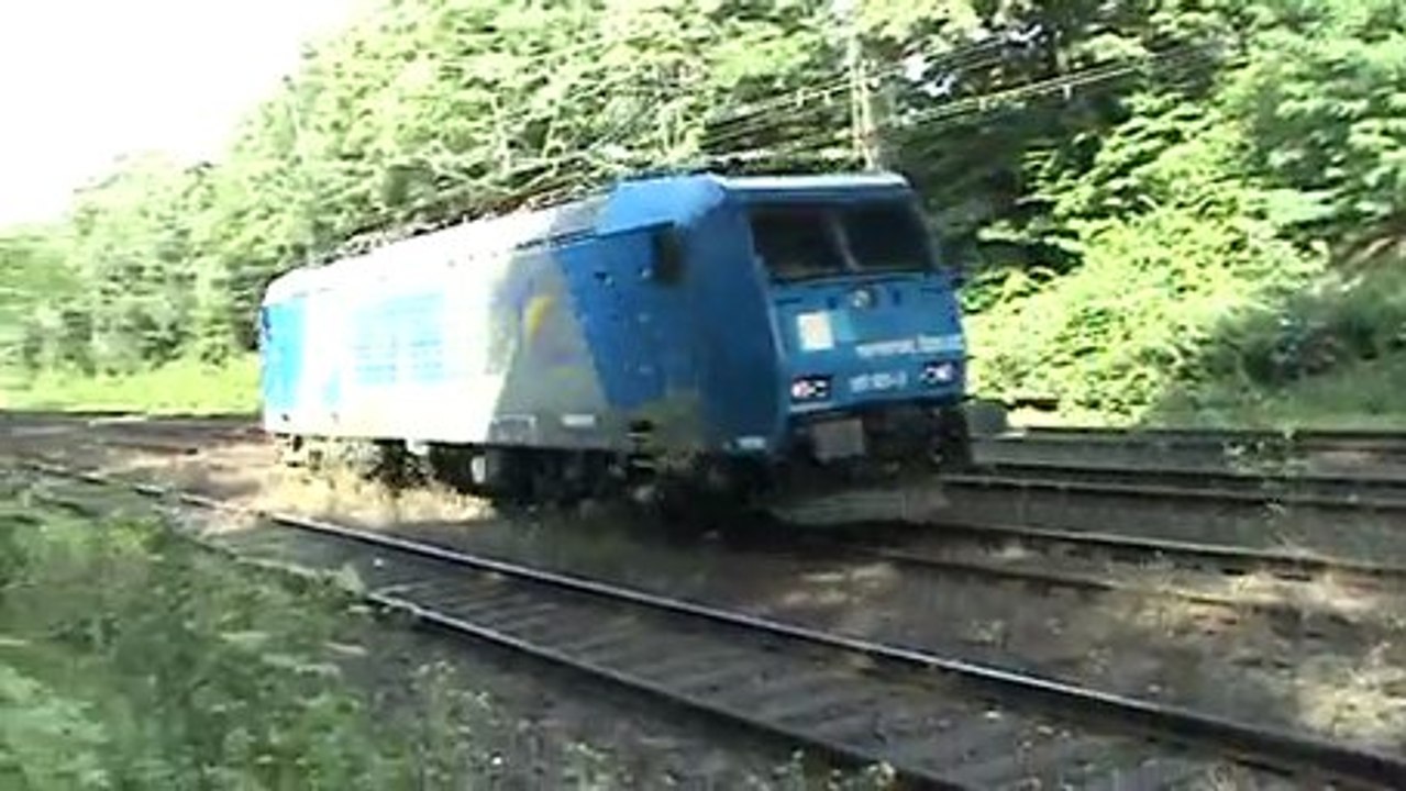 Engine light power move,Traxx electric locomotive LTE!!!