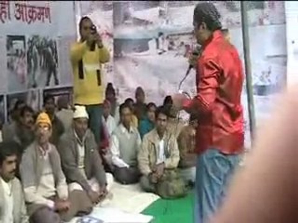 Protest by ISO to punish culprits exposed in Sting Operation