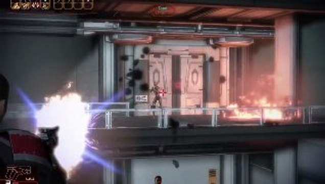 Shepard meets Jacob Taylor (Mass Effect 2 gameplay footage)