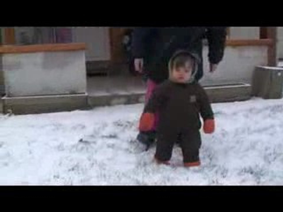 Léon dans la neige launaysienne 2