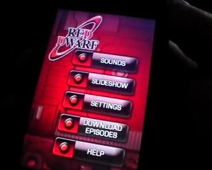 Red Dwarf iPhone App - Exclusive!!