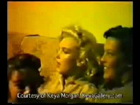 Marilyn Monroe smoking marijuana