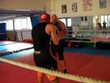 Préparation combat pro boxe anglaise David Radeff