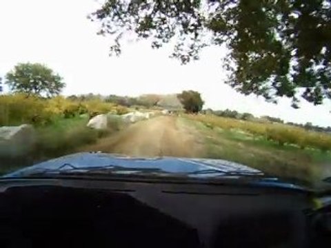 rallye terre du vaucluse ES9 Vaudieu