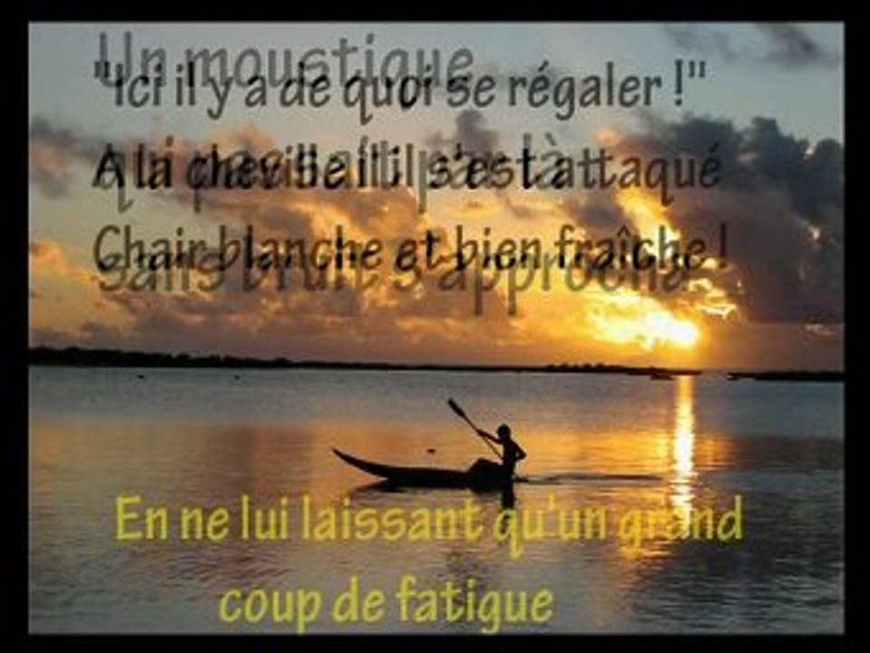 lo mosquit (traduit)