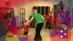 3-year-old Santa (Allen) leads reindeers in Christmas dance!