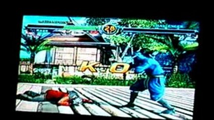 Virtua Fighter 5-  Kage VS El Blaze