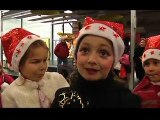 Le père Noël chausse les patins à Troyes