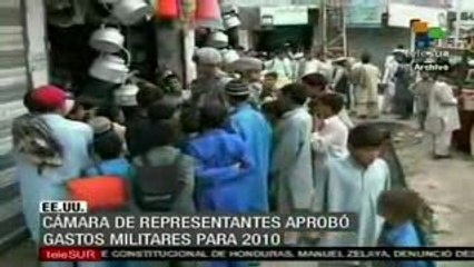 Aprueba EEUU parte del presupuesto militar 2010