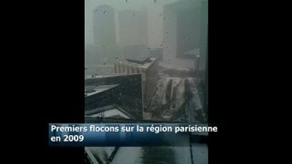 Neige 17 dec 2009 PARIS