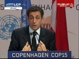 EVENEMENT,Conférence de presse de Nicolas Sarkozy en direct de Copenhague