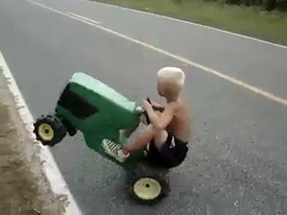 tractor wheelie
