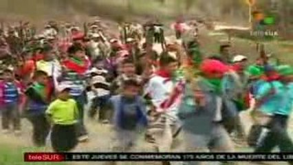 Recuerdan a indigena Legarda, a un año de su asesinato