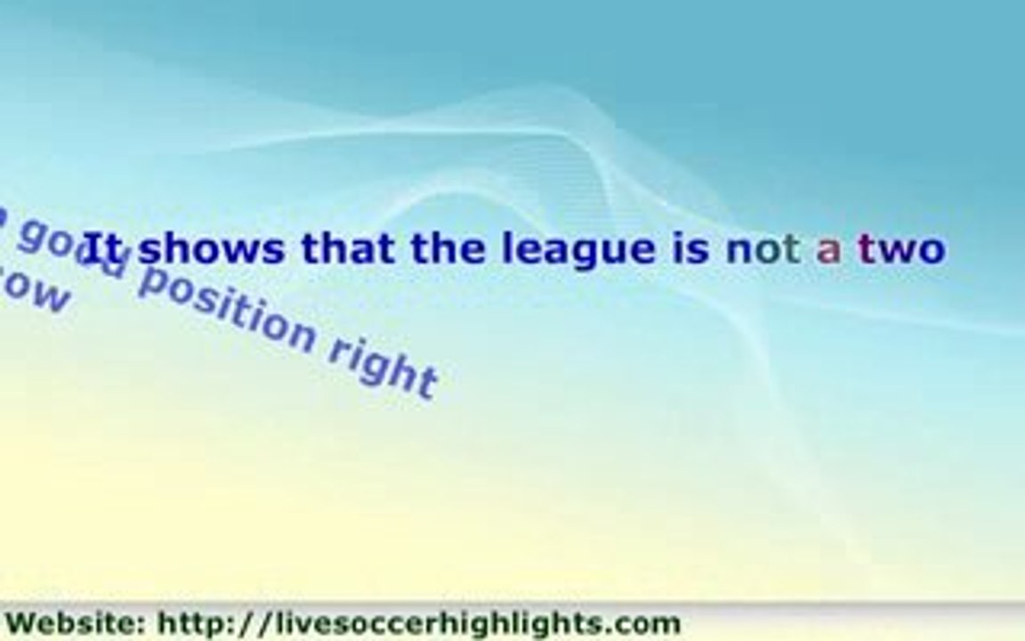 Fulham vs Manchester United Saturday 19th December 2009