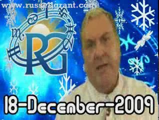 RussellGrant.com Video Horoscope Aries December Friday 18th