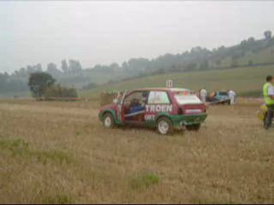 saison 2009 auto-poursuite sur terre ax n°89 leroux stéphane