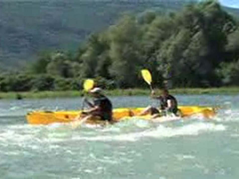 Canoé/Kayak le vieux Rhone avec PROLYNX Sports