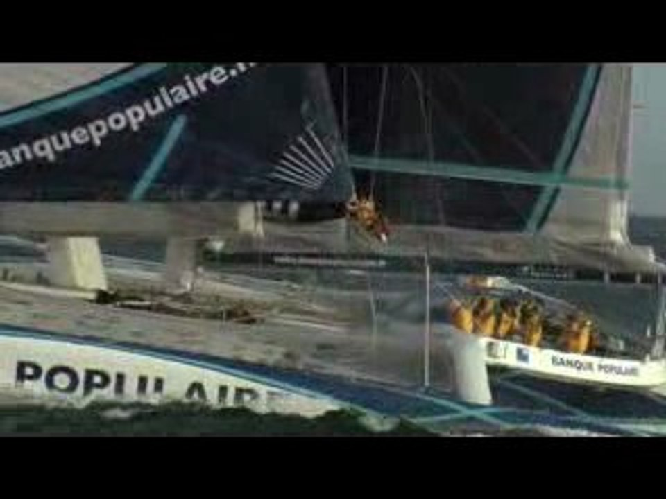 Jules Verne 09/ Convoyage vers Brest pour Banque Populaire V