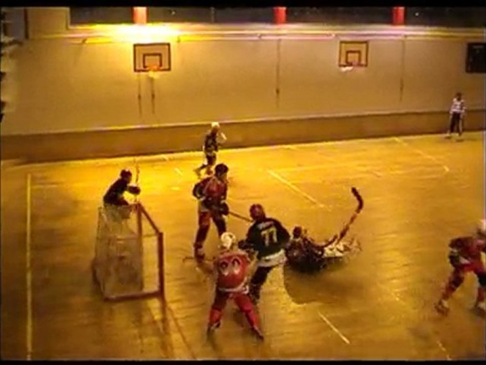 Camon vs Amiens Nationale 3 12/12/2009 Roller Hockey
