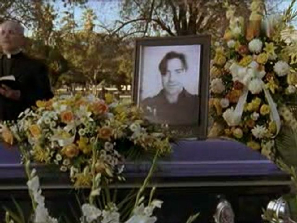 scrubs cox pleure enterrement ben