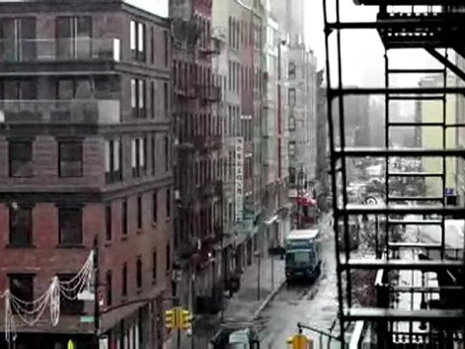 Voyage à Chicago sous la Neige