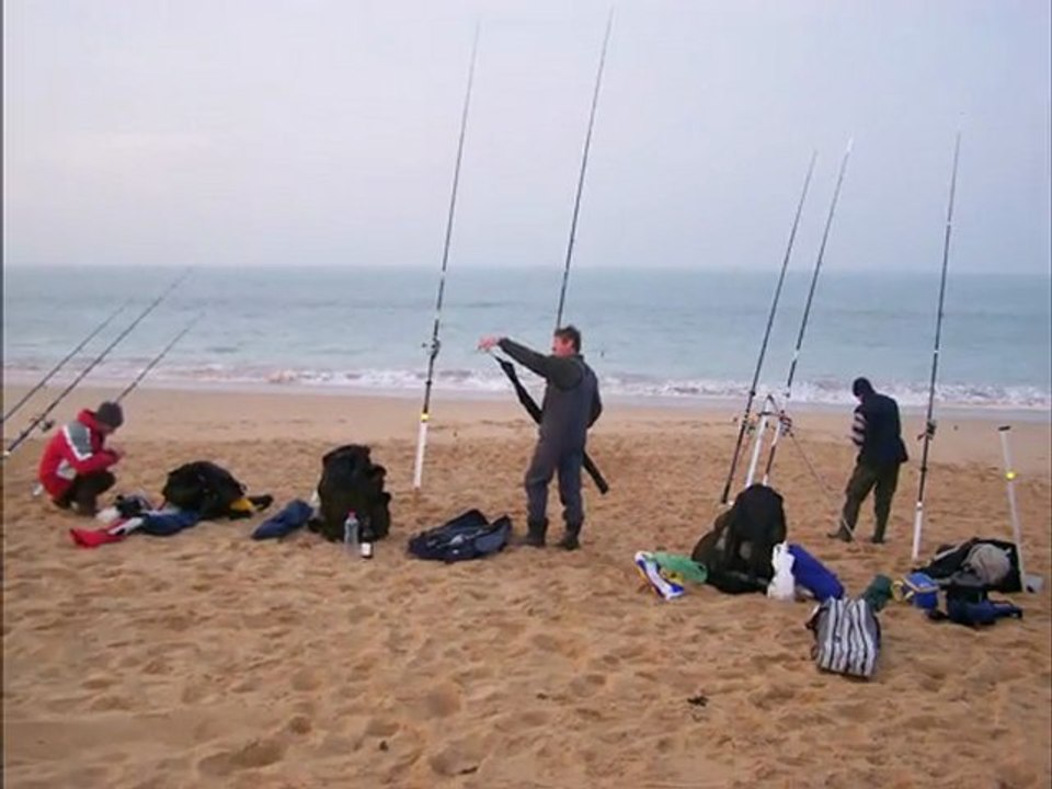 Peche en Surfcasting - 2009 février à avril