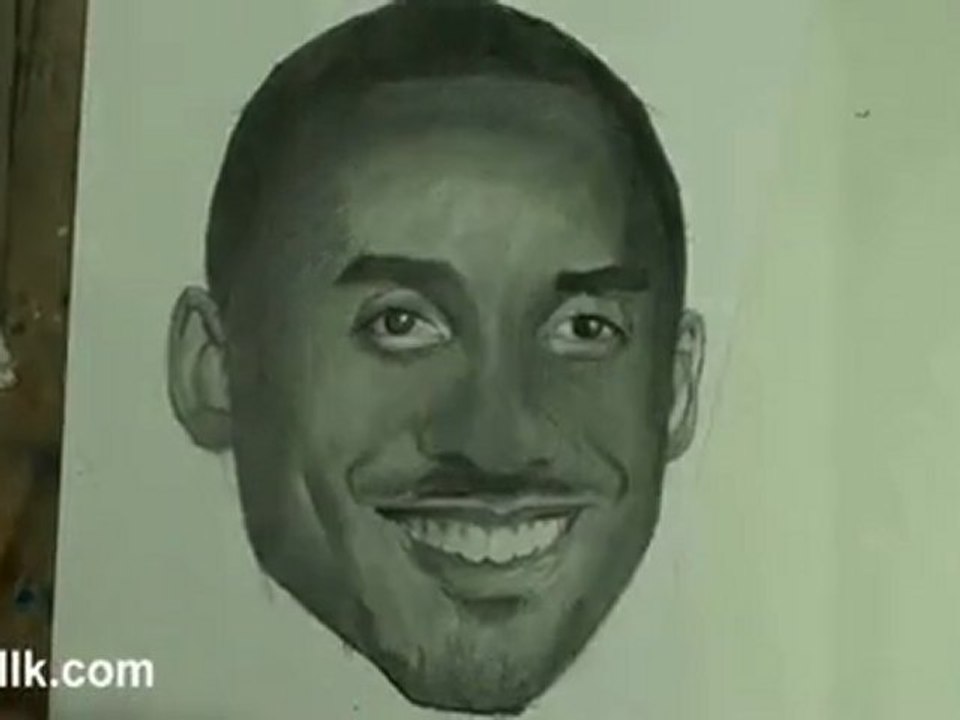 Draw Kobe Bryant: Step by Step