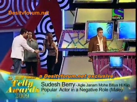 9th Indian Telly Awards 2009 - 31st December 09 Video - Pt4