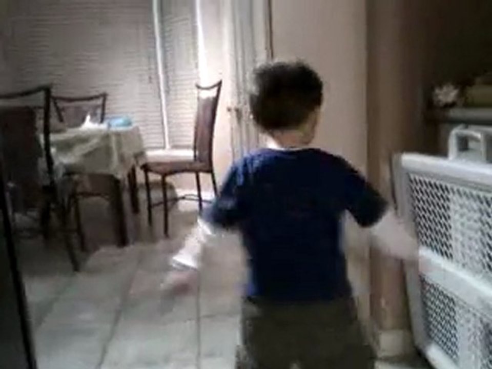 Dominic Dances to Domo Aragato
