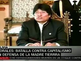 Llama Evo Morales a defender a la Madre Tierra