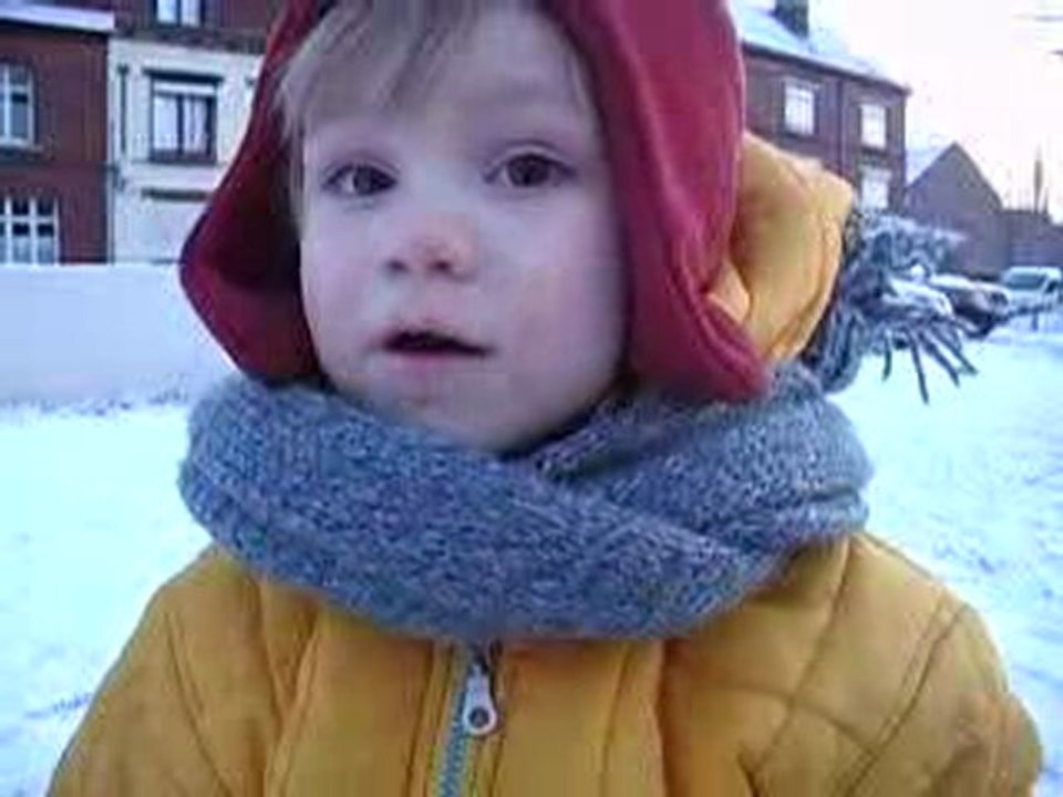 2ème jour de neige et dernier jour de crèche