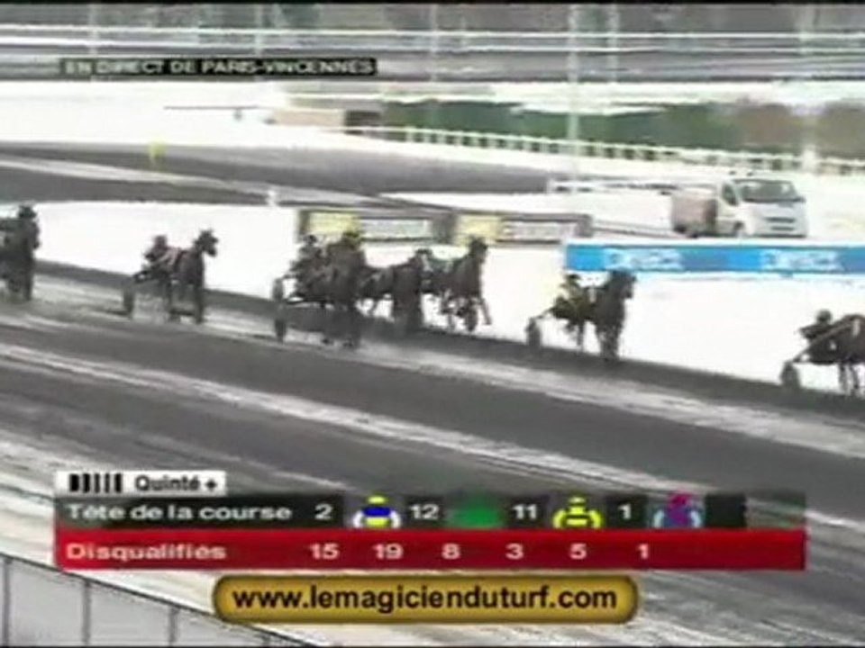 La vidéo des courses tiercé quarté quinté