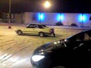 luge deriere bmw 325I au havre part1