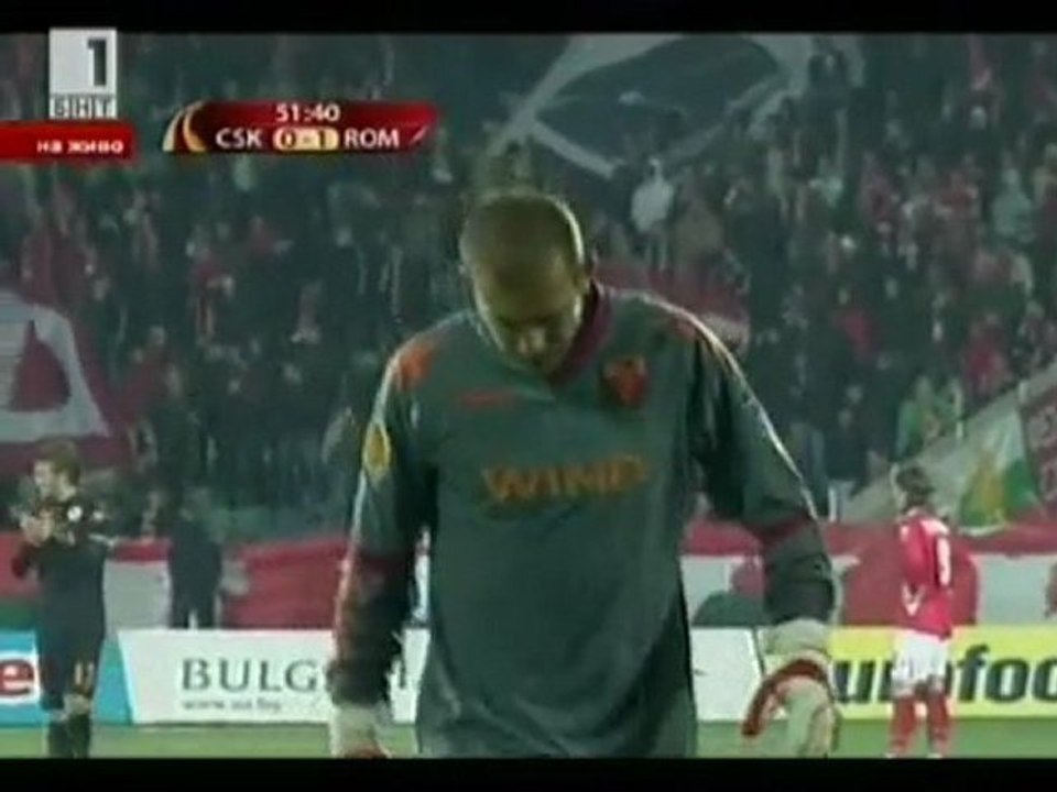 CSKA Sofia 0-3 Roma