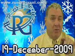 RussellGrant.com Video Horoscope Aries December Saturday 19t