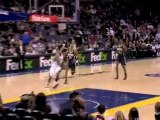 NBA Rudy Gay picks off the pass and goes coast-to-coast, fin