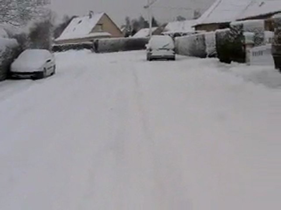 il neige